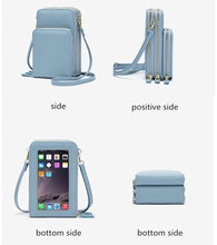 Load image into Gallery viewer, Multi-functional Mini Touchable Cell Phone Shoulder Crossbody Bags