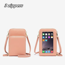 Load image into Gallery viewer, Multi-functional Mini Touchable Cell Phone Shoulder Crossbody Bags