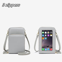 Load image into Gallery viewer, Multi-functional Mini Touchable Cell Phone Shoulder Crossbody Bags