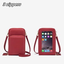 Load image into Gallery viewer, Multi-functional Mini Touchable Cell Phone Shoulder Crossbody Bags