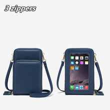 Load image into Gallery viewer, Multi-functional Mini Touchable Cell Phone Shoulder Crossbody Bags